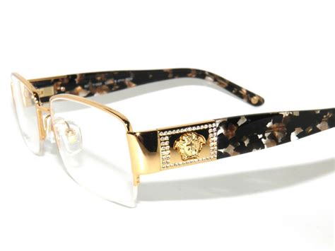 versace golden glasses|real gold versace glasses.